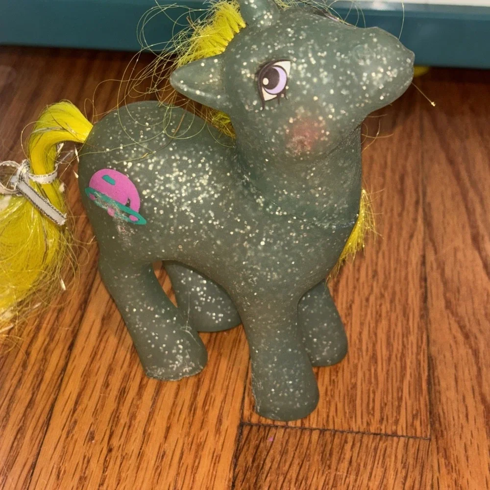 MLP G1 My Little Pony‎ Vintage 1984 Unicorn Sparkle Pony Star Hopper, RARE!